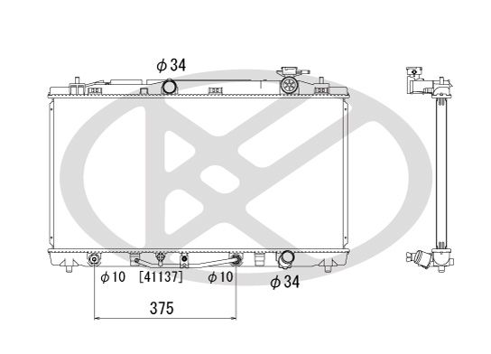 Radiator, racire motor KOYORAD PL011982