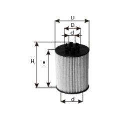 Filtr paliwa PZL FILTERS WP1545X