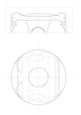 Tłok MAHLE 021 PI 00133 000