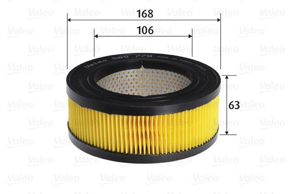 Filtr powietrza VALEO 585779