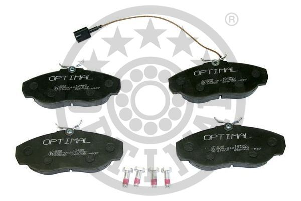 Zestaw klocków hamulcowych, hamulce tarczowe OPTIMAL BP-10490