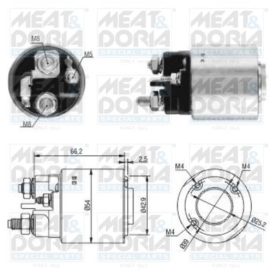 Włącznik elektromagnetyczny, rozrusznik MEAT & DORIA 46131