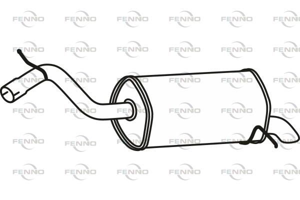 Tłumik końcowy FENNO P46008