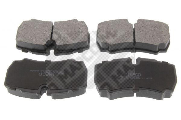 Zestaw klocków hamulcowych, hamulce tarczowe MAPCO 6867