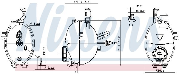 Vase d'expansion, liquide de refroidissement