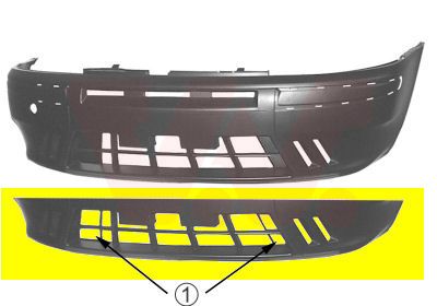 Nárazník VAN WEZEL 1620575