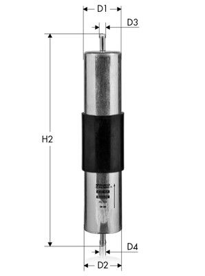 Filtr paliwa TECNECO FILTERS IN58