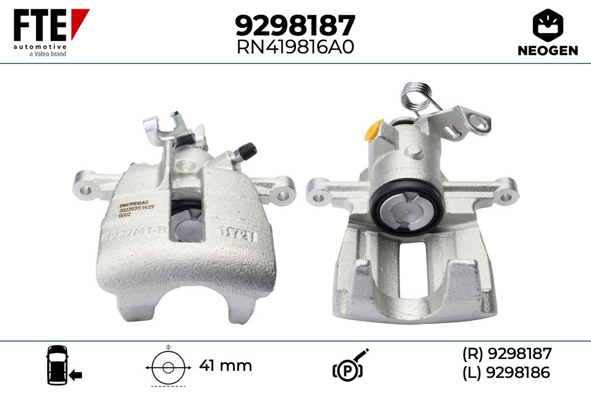 Etrier frana FTE NEOGEN 9298187