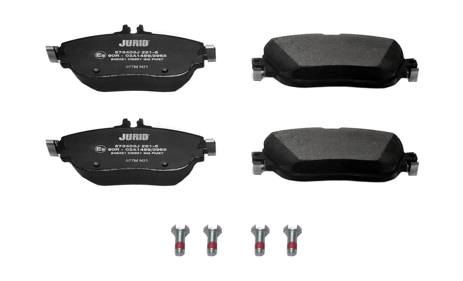 Piduriklotsi komplekt,ketaspidur