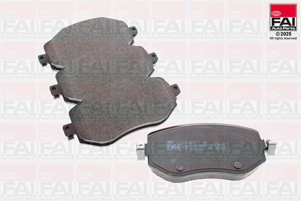 Zestaw klocków hamulcowych, hamulce tarczowe FAI AUTOPARTS BP677