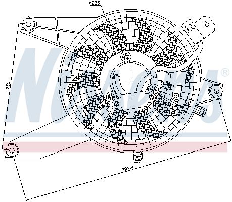 Ventilateur, refroidissement du moteur
