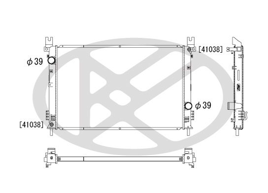 Radiator, racire motor KOYORAD PL331742