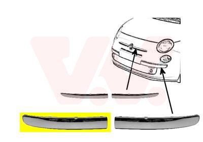 Banda de protectie, bara de protectie VAN WEZEL 1604582