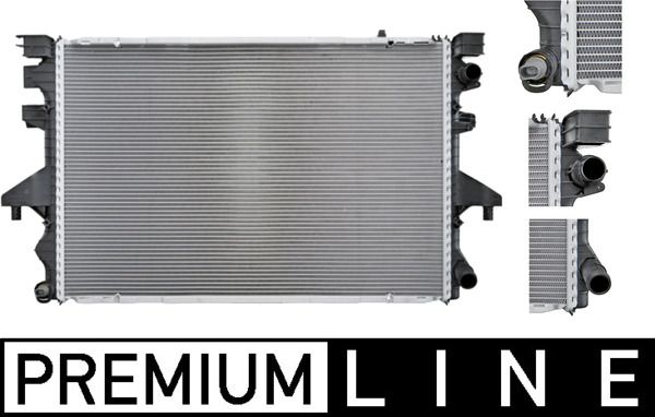 Radiator, racire motor MAHLE CR 583 000P