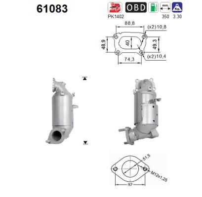 Katalizator AS 61083