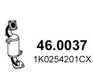 Katalizator ASSO 1K0254201CX