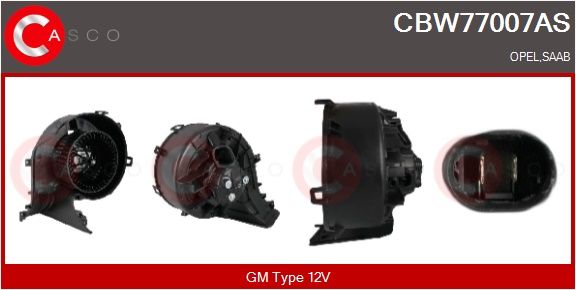 vnitřní ventilátor CASCO CBW77007AS