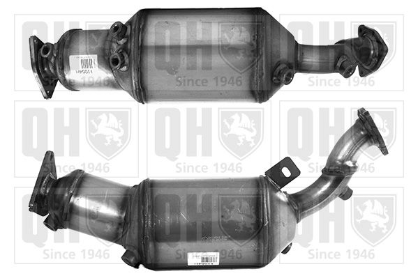 Filtr sadzy / filtr cząstek stałych, układ wydechowy QUINTON HAZELL 8K0254750NX