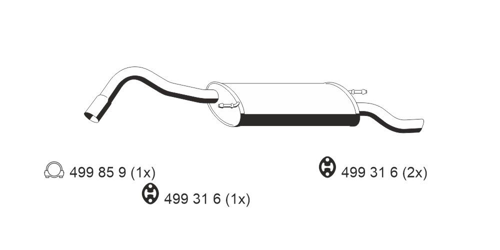 Toba esapament finala ERNST 310109