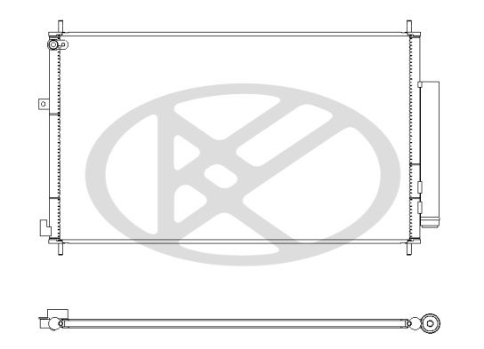 Condensator, climatizare KOYORAD CD080929M
