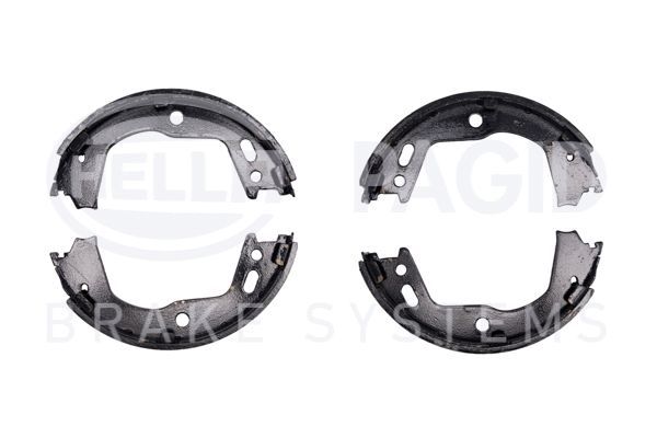 Zestaw szczęk hamulcowych, hamulec postojowy HELLA 8DA 355 050-981