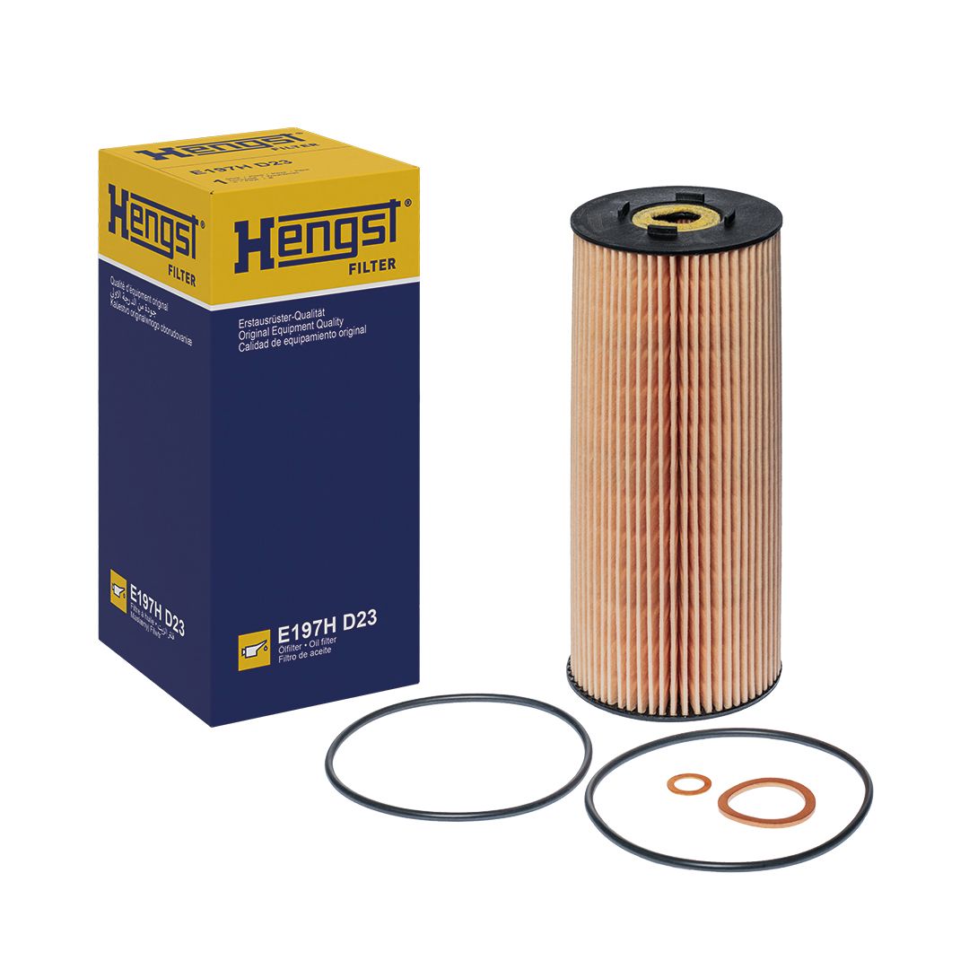 Levně Olejový filtr HENGST FILTER E197H D23