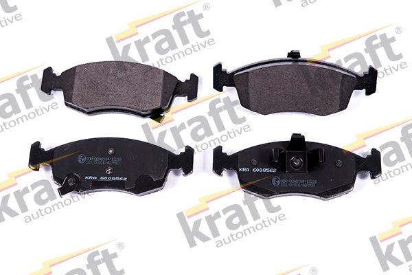 Sada brzdových destiček, kotoučová brzda KRAFT AUTOMOTIVE 6008562