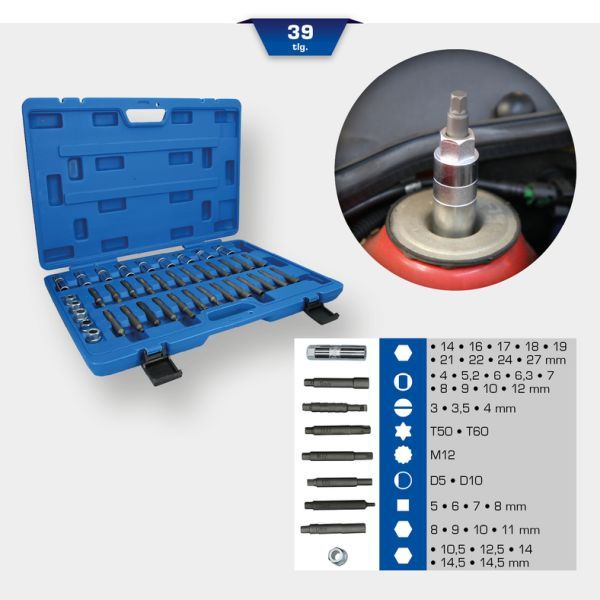 E-shop Súprava nástrojov, piestna tyč tlmiča KS TOOLS BT651050
