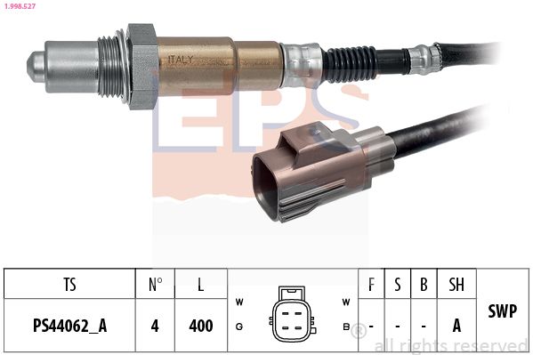 Sonda lambda EPS 1.998.527