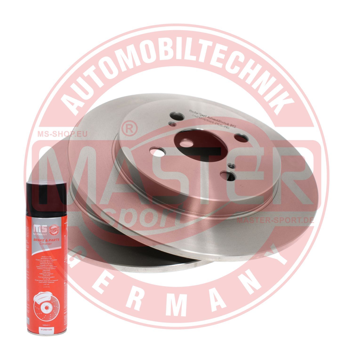 Tarcza hamulcowa MASTER-SPORT GERMANY 24010901561-SET-MSP