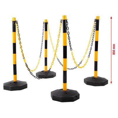 Set stalpuri de ingradire KS TOOLS 117.1550