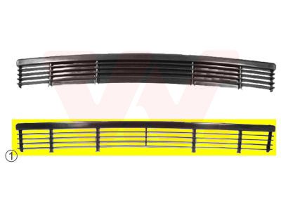 Grille de ventilation, pare-chocs