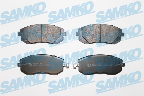 Sada brzdových destiček, kotoučová brzda SAMKO 5SP1363
