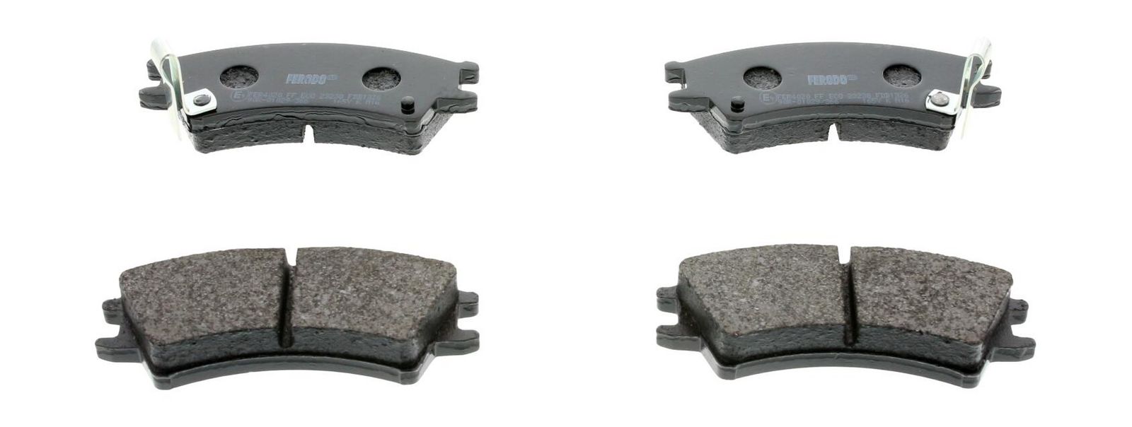 set placute frana,frana disc FERODO PREMIER ECO FRICTION FDB1326
