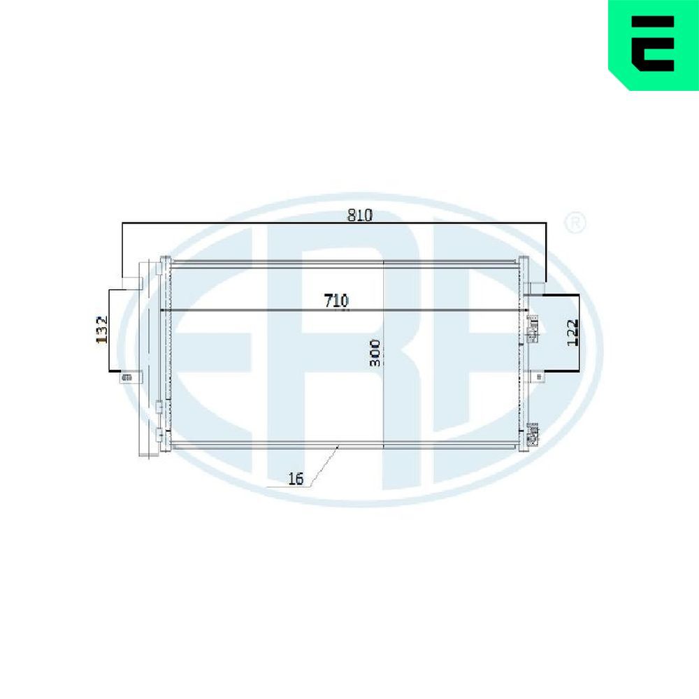 Condensator, climatizare ERA 667282