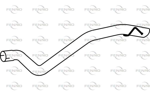 Rura wydechowa FENNO P3739