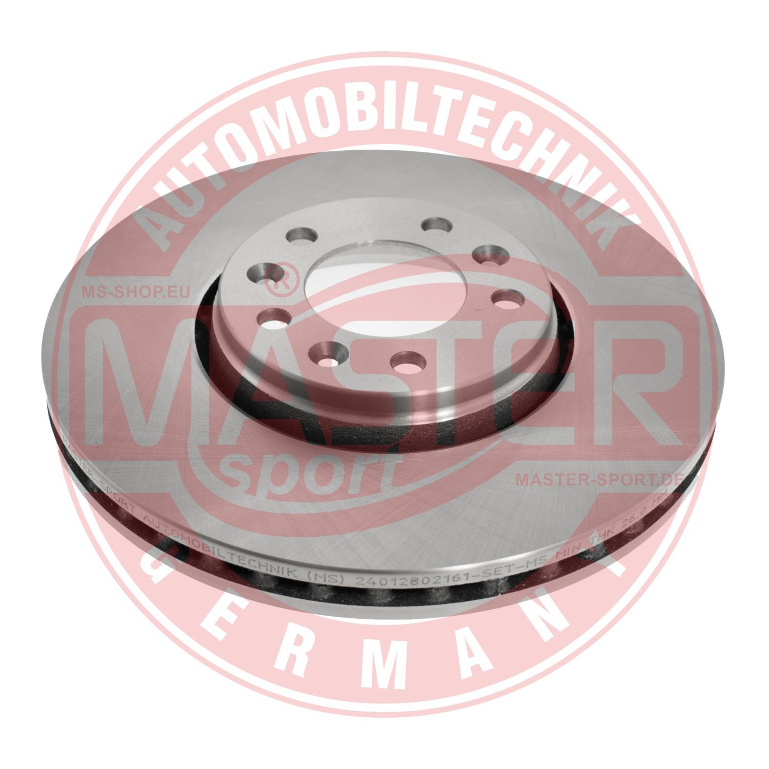 Tarcza hamulcowa MASTER-SPORT GERMANY 24012802161-PCS-MS