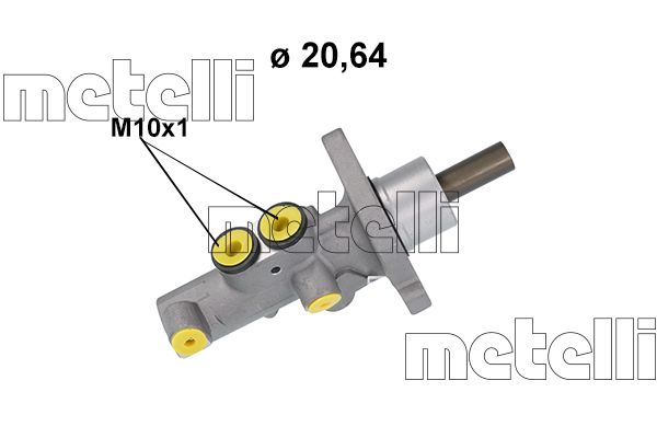 Pompa hamulcowa METELLI 05-1173