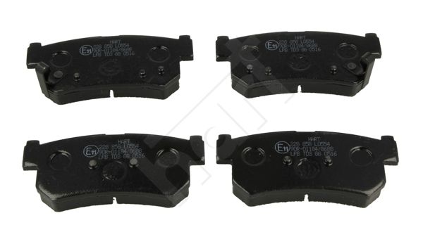 Zestaw klocków hamulcowych, hamulce tarczowe HART 228 858