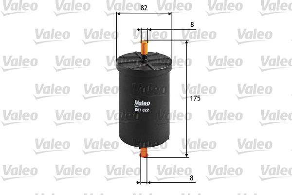 Palivový filter VALEO 587022