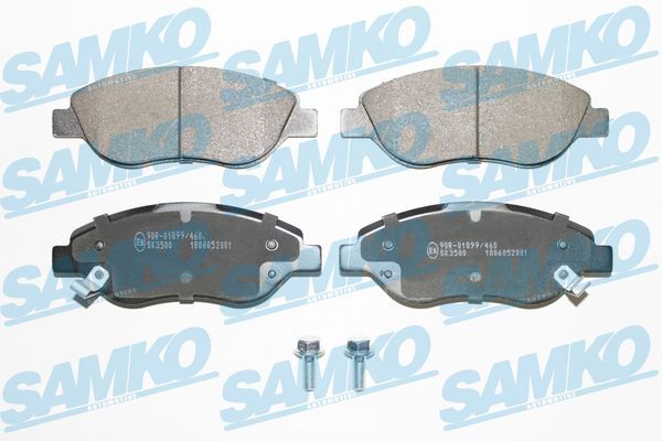 Sada brzdových destiček, kotoučová brzda SAMKO 5SP2001