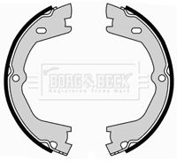 Zestaw szczęk hamulcowych, hamulec postojowy BORG & BECK BBS6389
