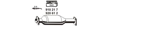 Układ wydechowy ERNST 020472
