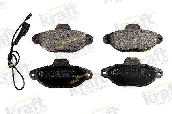 Sada brzdových destiček, kotoučová brzda KRAFT AUTOMOTIVE 6003050
