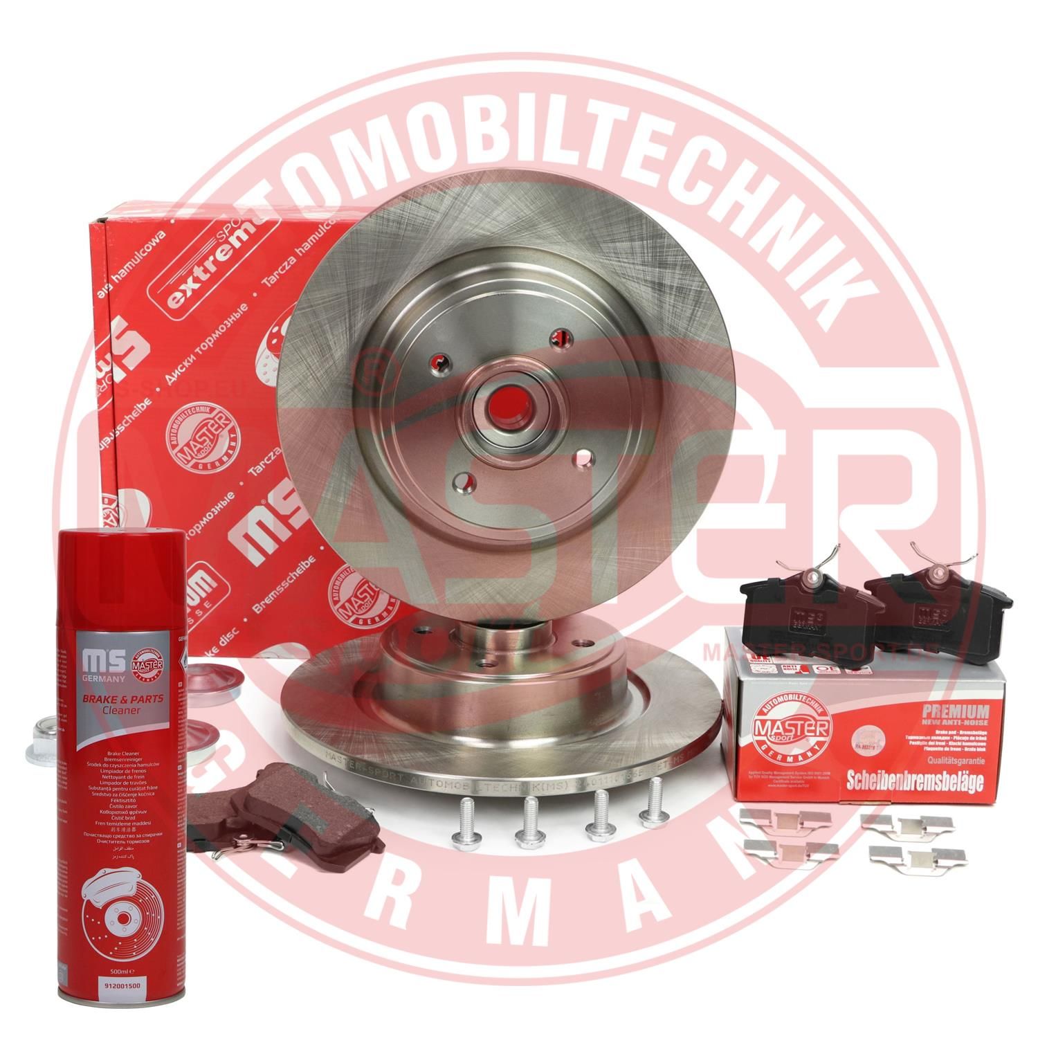 E-shop Sada bŕzd, Kotúčová brzda MASTER-SPORT GERMANY 201101660P
