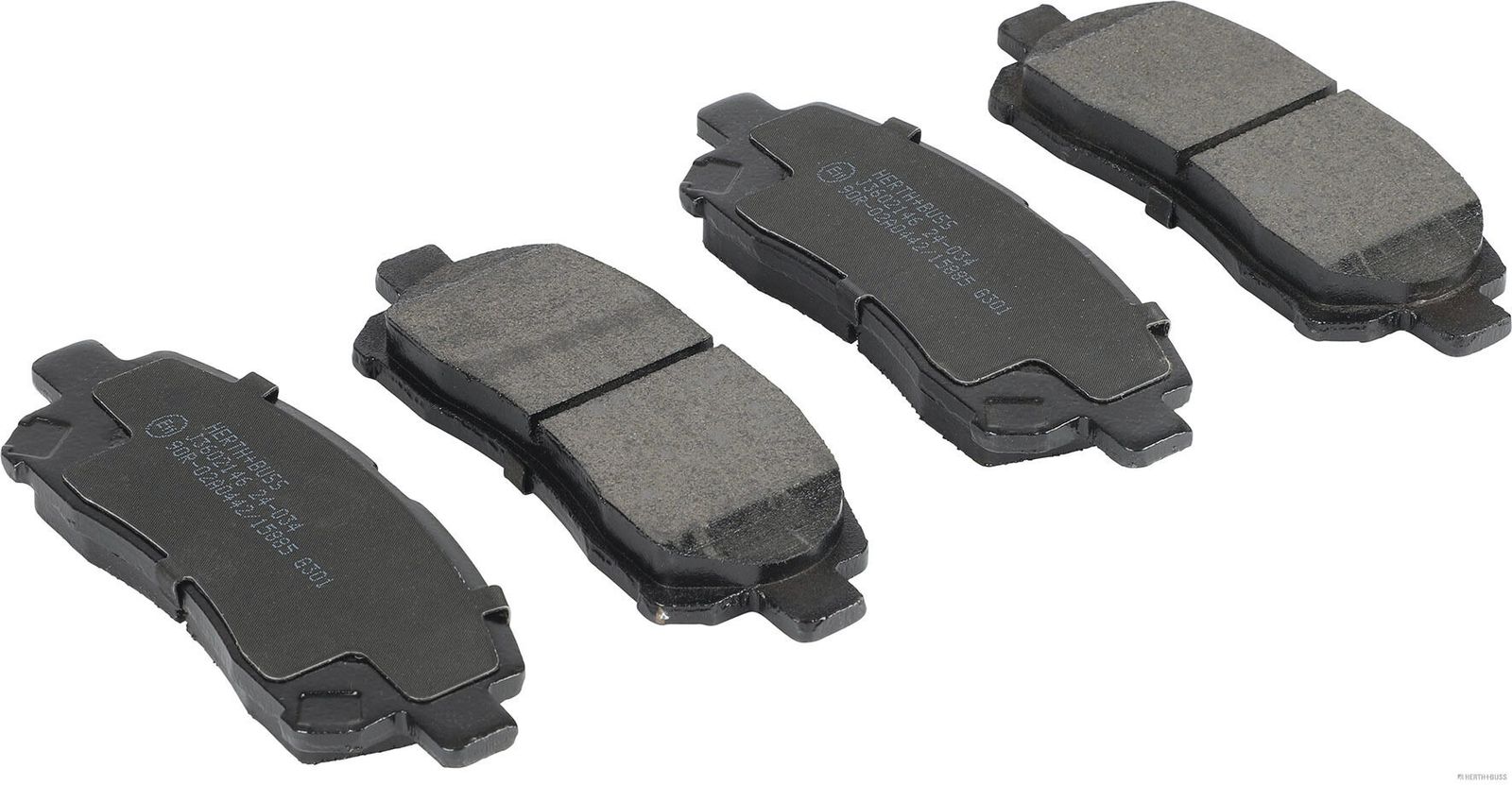 set placute frana,frana disc HERTH+BUSS JAKOPARTS J3602146