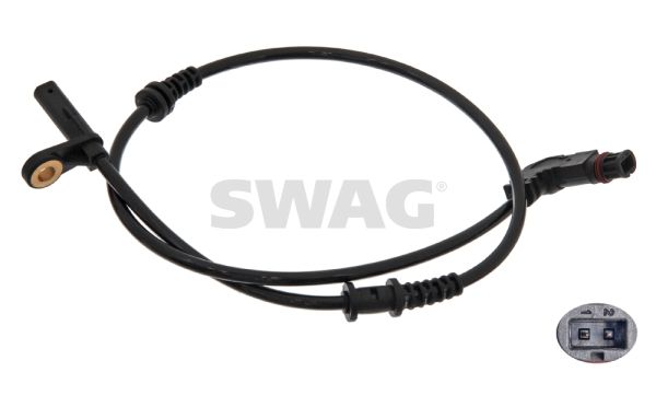 Czujnik, prędkość obrotowa koła SWAG 10 93 8373
