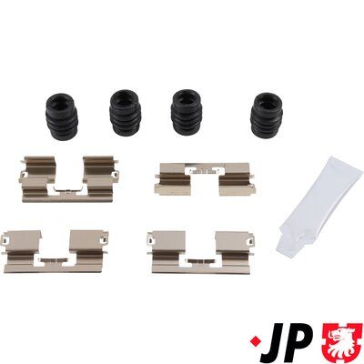 Set accesorii, placute frana JP Group 1264005910