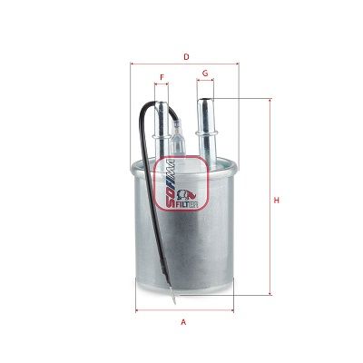filtru combustibil SOFIMA S 1A42 B