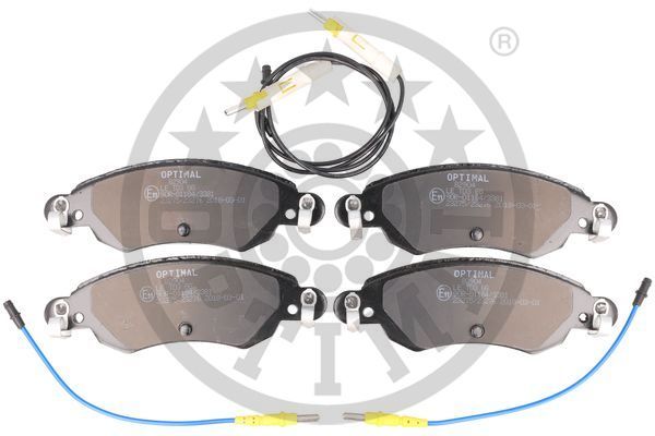 Zestaw klocków hamulcowych, hamulce tarczowe OPTIMAL BP-82904